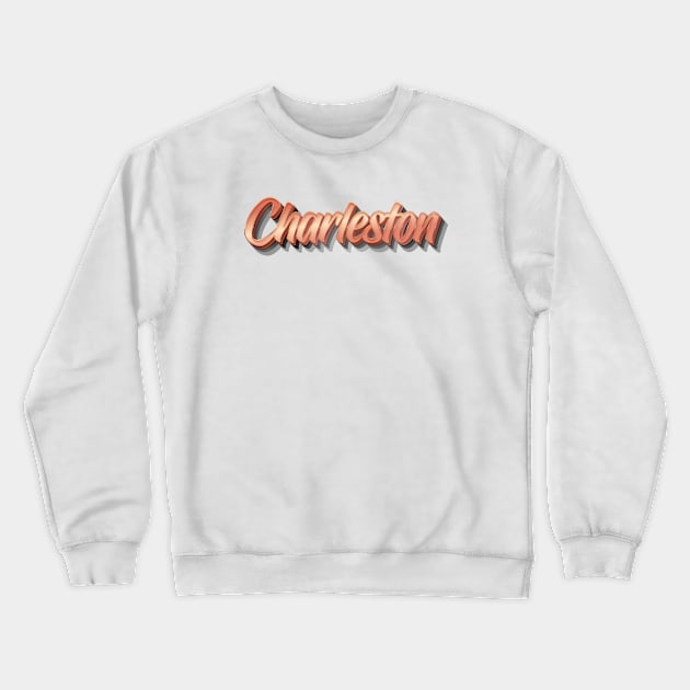 Charleston Crewneck Sweatshirt by ProjectX23 Orange